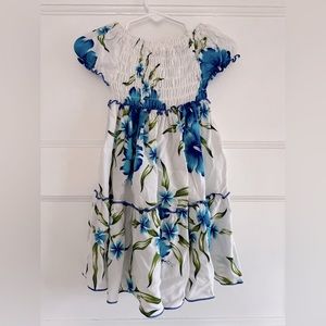 Kids Smocked Hawaiian Dress